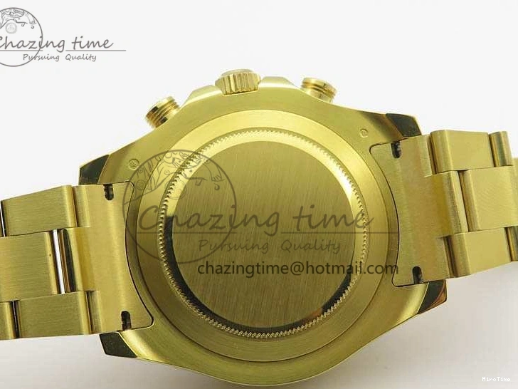 MiroTime 0303 YachtMaster II 116688 YG JF 1:1 Best Edition White Dial Blue Ceramic Bezel On YG Bracelet A Cozy 3577